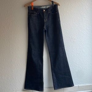 Gorgeous wide leg dark wash GAP jeans size 6